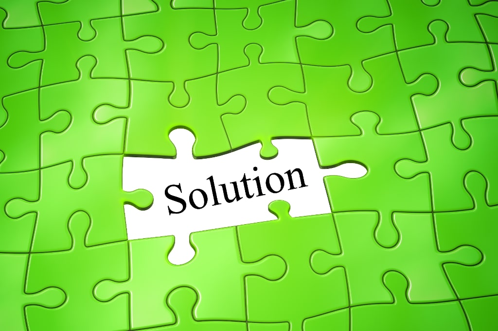 business solution puzzle