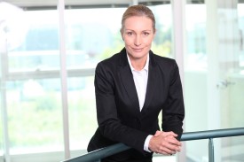 woman office window success leader executive