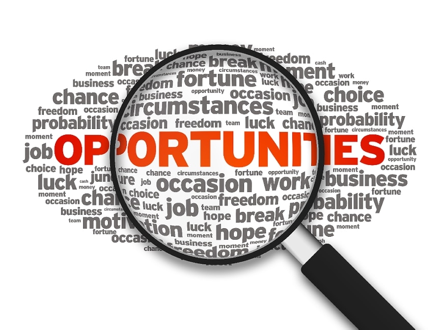 look for opportunities