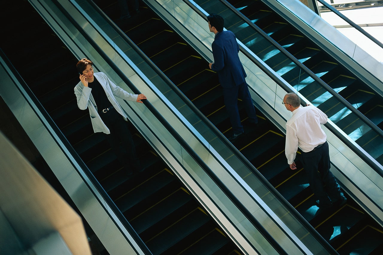 Men Women The Glass Escalator