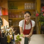 small business owner entrepreneur florist retail