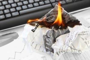 business failure fire burn plan
