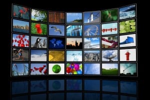 video tv screens multimedia