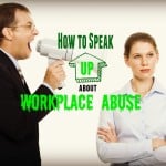 angry boss yelling megaphone workplace abuse