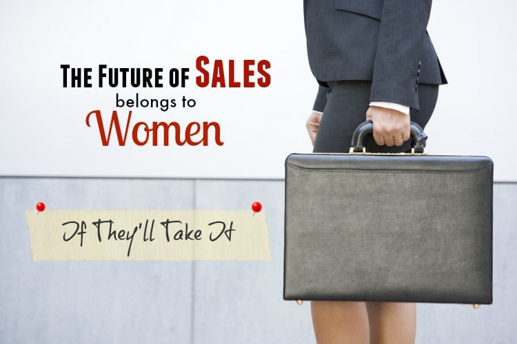 business woman briefcase sales