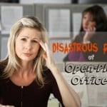 open office cubicles coworkers frustrated