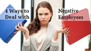 business woman binders negative employee angry annoyed