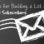 email marketing newsletter subscribers