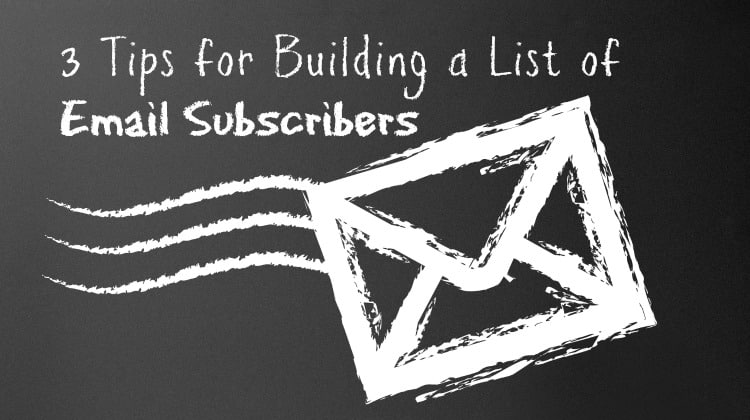 email marketing newsletter subscribers