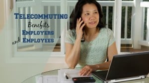 work at home laptop phone outside telecommute