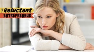 business woman bored unhappy desk entrepreneur