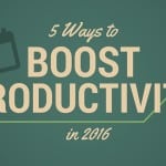 boost productivity 2016