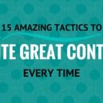 write great content