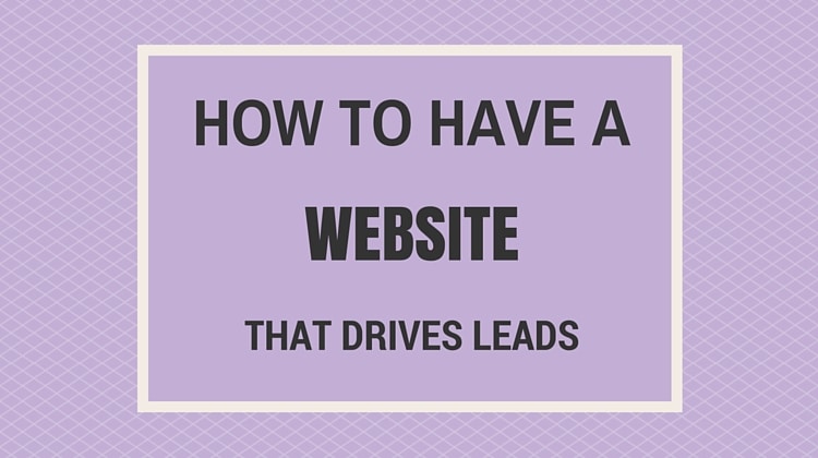 website drives leads