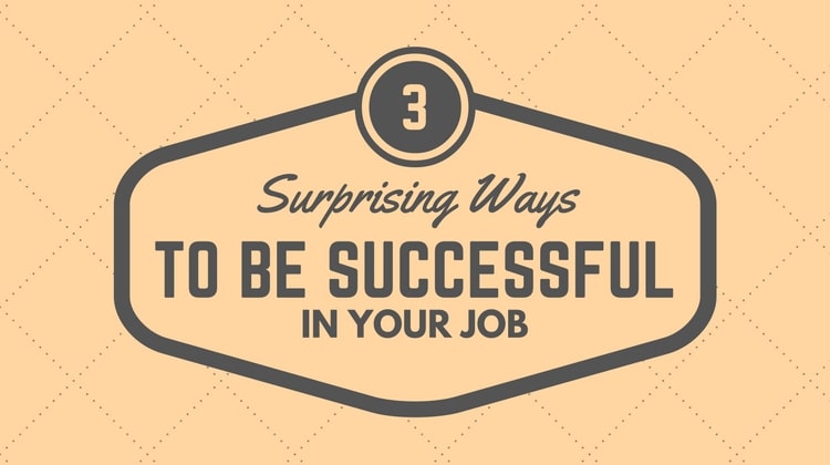 successful in your job