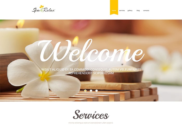 Spa Accessories Responsive WordPress Theme