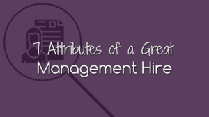 management hire