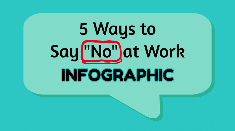 say no at work infographic