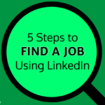 find a job using linkedin