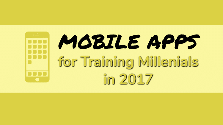 mobile apps training millenials
