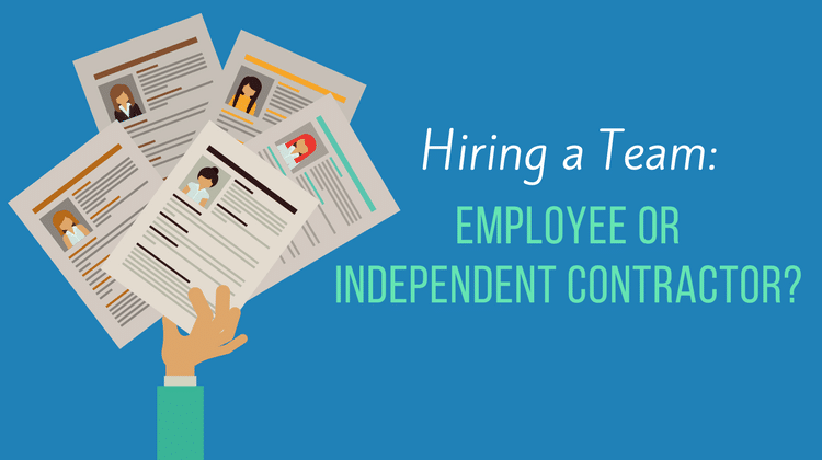 employee or independent contractor