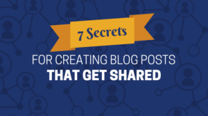 creating blog posts that get shared