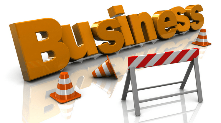 business women roadblocks