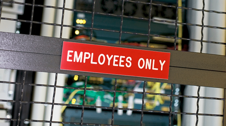 employees only