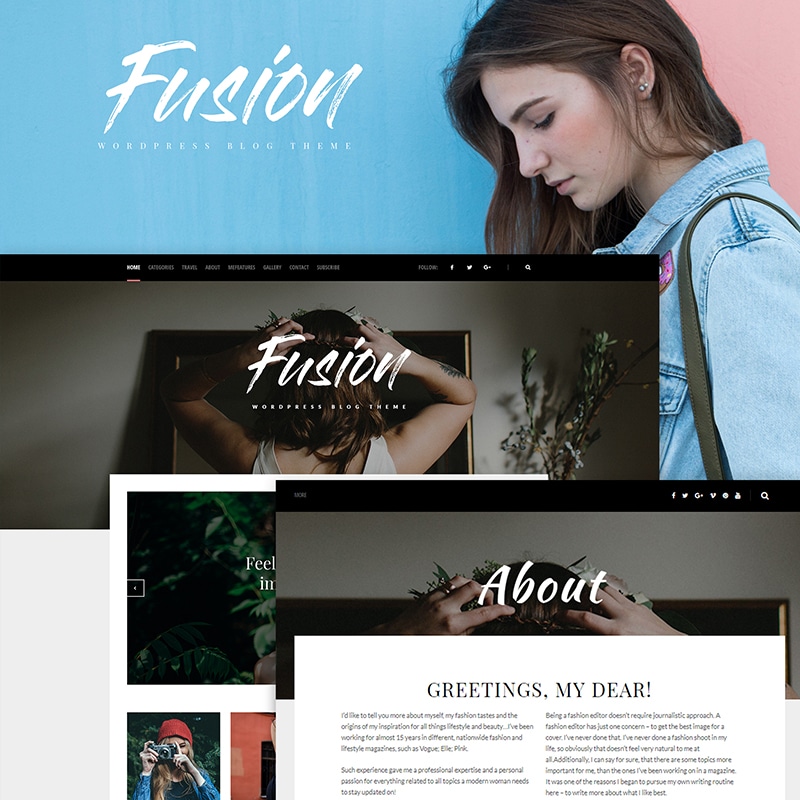 fusion wordpress theme