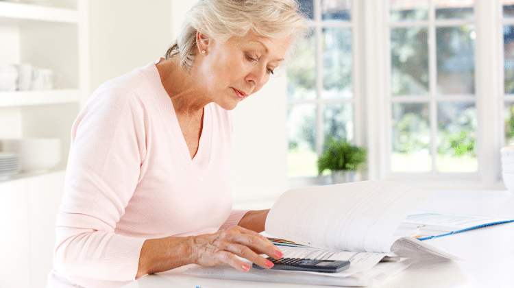 woman pension
