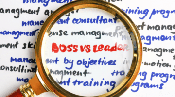 boss vs leader