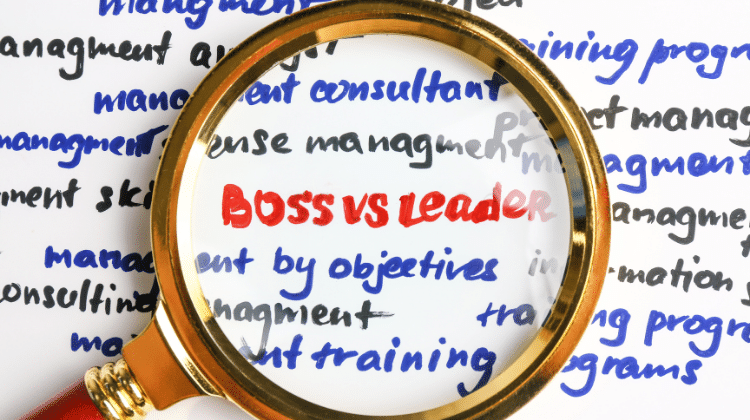 boss vs leader