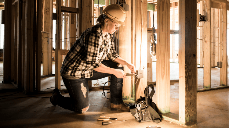 woman electrician