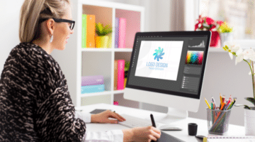 woman logo design