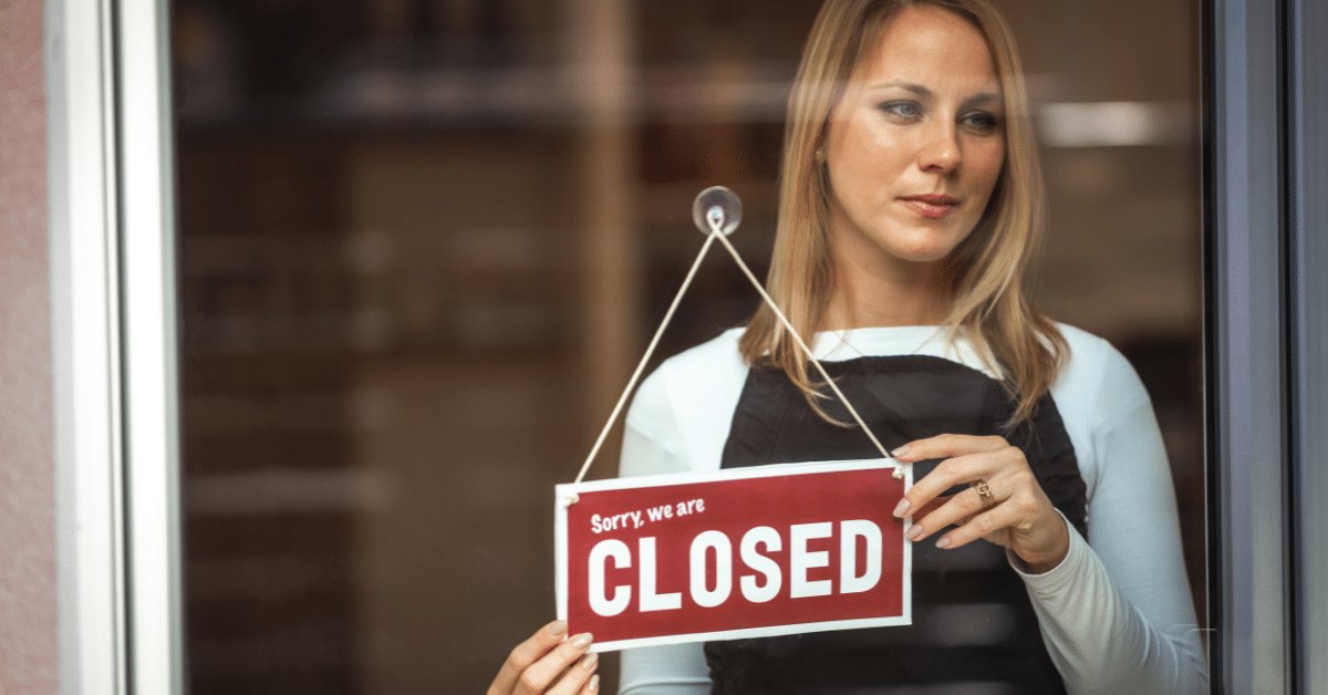business closing
