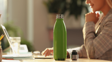 water bottle desk
