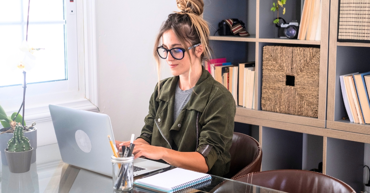 woman writing