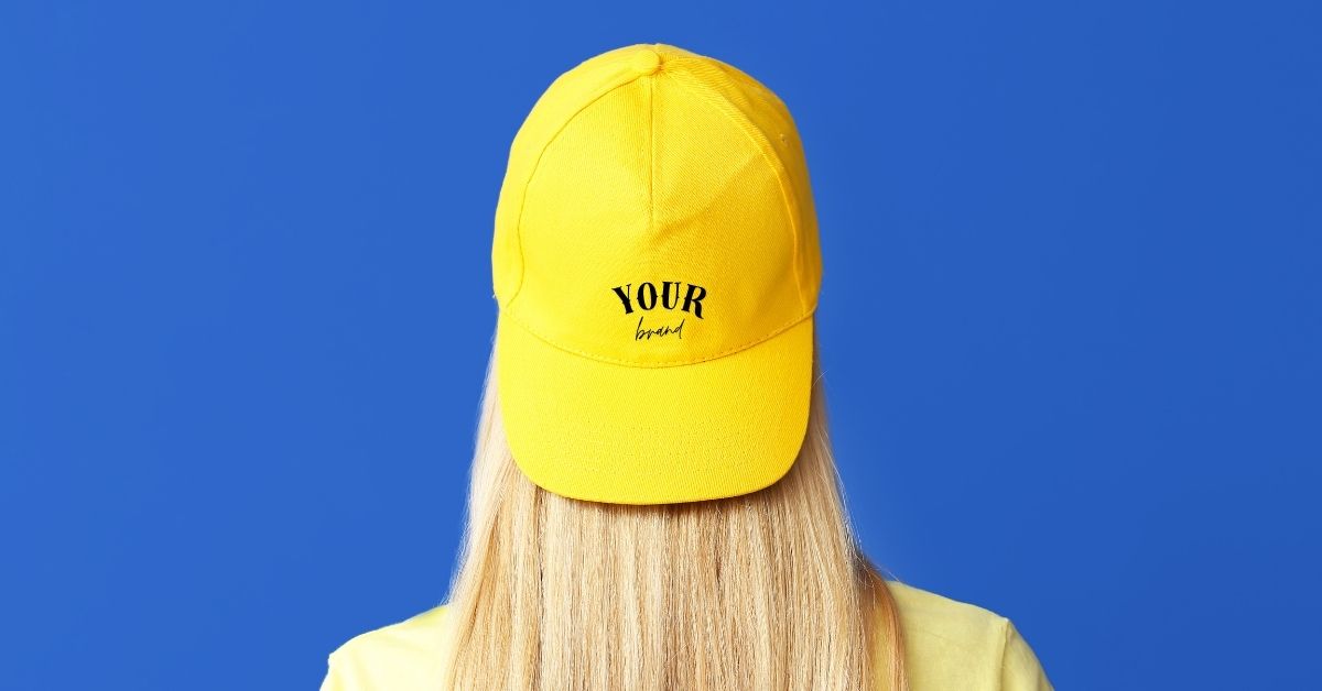 branded hat