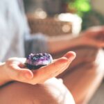 amethyst crystal yoga