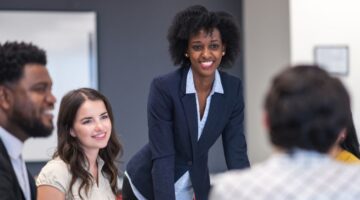 female business leader