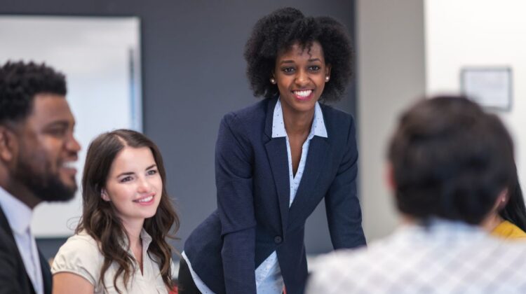 female business leader