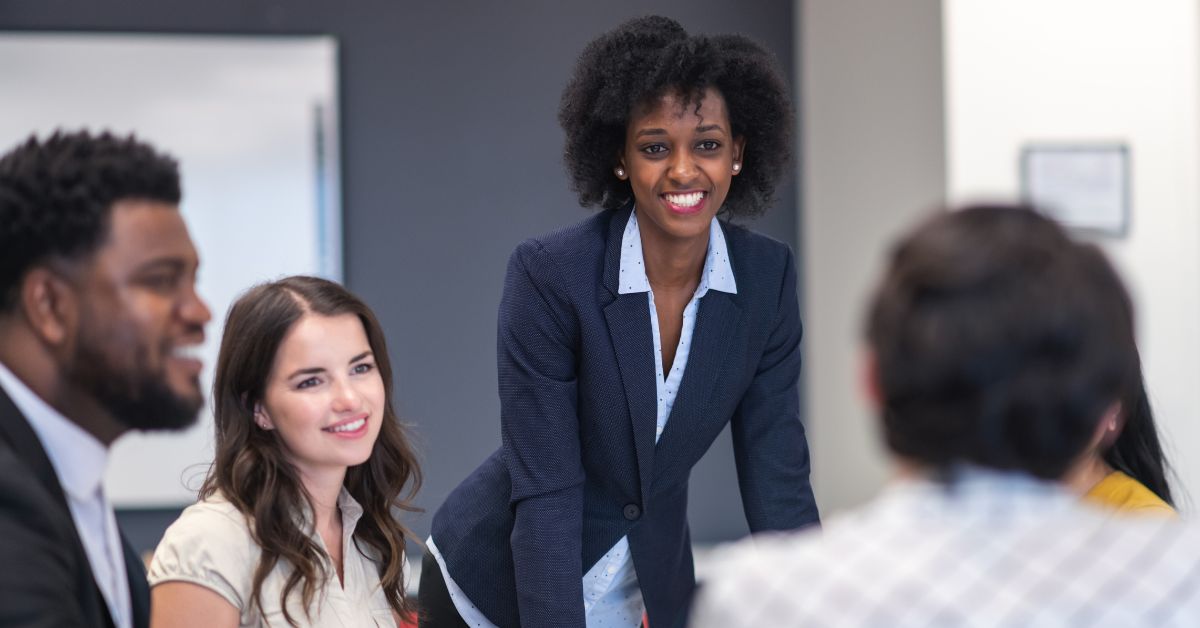 female business leader