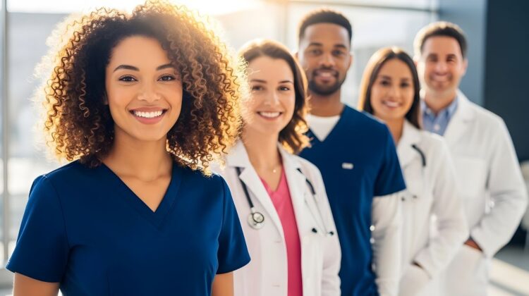medical staffing team