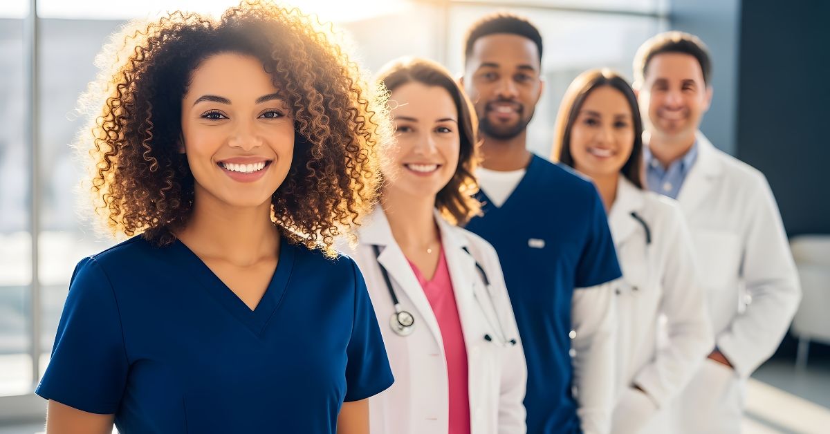 medical staffing team