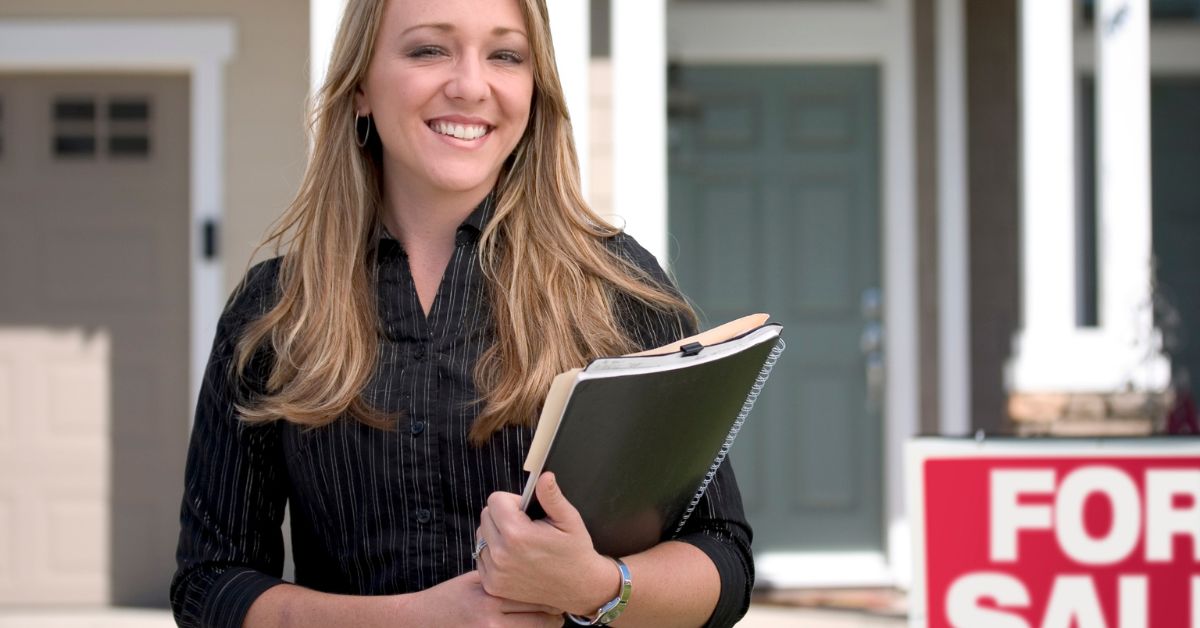 woman real estate business