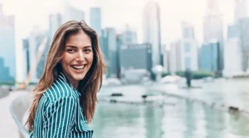 business woman in singapore